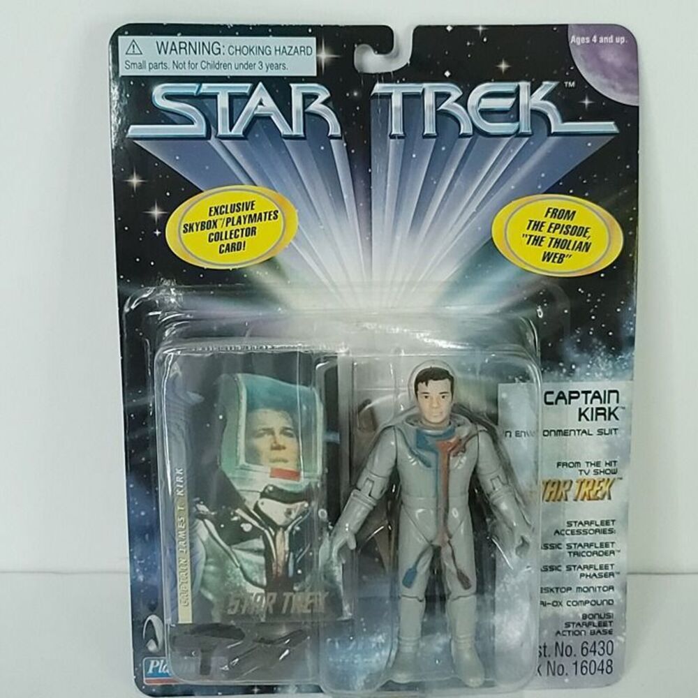 Playmates Star Trek Captain Kirk Environmental Suit Action Figure NEW